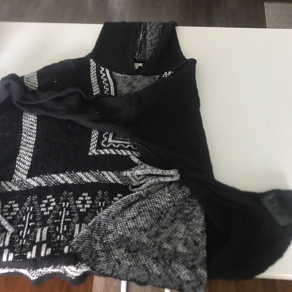 Aztec hoodie/poncho